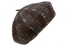 Woll-Baske-Karo mit Zug