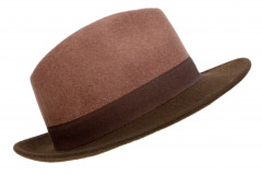 Herren-Merino-Wollfilz-Hut, zweifarbig, showerproof Gr. 55-62