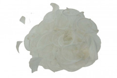 Fascinator mit Organza und Sinamay