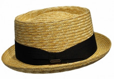Wheat straw pork pie with strip
