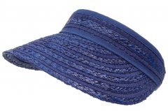 Raffia-Ripsband-Visor