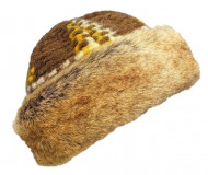 Woll Toque "Mapel" mit Webpelzrand