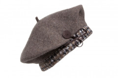 Woll-Baske mit Biesen und Applikation