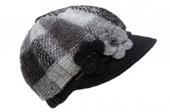 Lana- Cotta- Karoschirmkappe mit Fleece 
