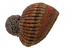 "Emma"-Wool-Cap with pompom 