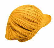 Cashmere-Wool-Visored Cap