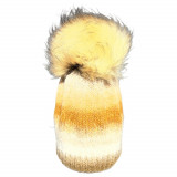 Yucca Beanie mit Finnraccoonpompom 