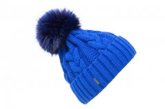 Zopf-Pudel-Umschlagmü. Fleece u. Webpelz