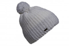 Reflective-Beanie with Pompom and Fleece