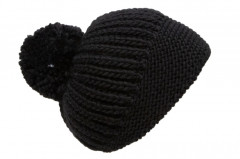 "Emma"-Alpaca-Wool-Cap with Pompom