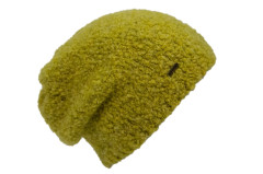 Bouclé-Short-Slouch mit Fleece